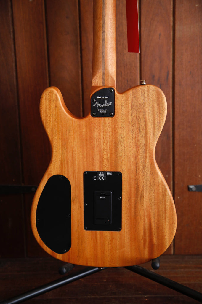 Fender Acoustasonic Player Series Telecaster Electric-Acoustic Shadow Burst