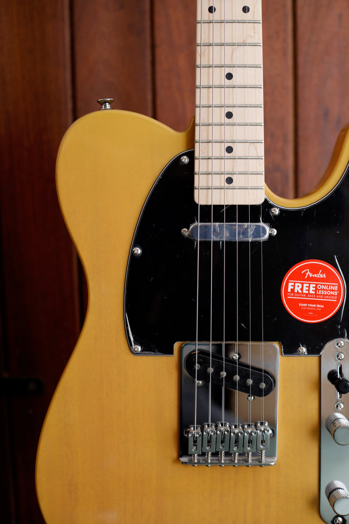 Squier Affinity Telecaster Electric Guitar Butterscotch Blonde