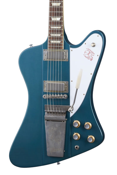 Gibson Custom Murphy Lab 1963 Firebird V With Maestro Vibrola Pelham Blue Ultra Light Aged