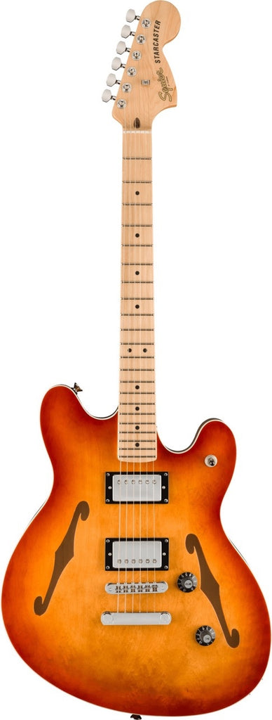 Squier Affinity Series Starcaster Deluxe Sienna Sunburst Guitar