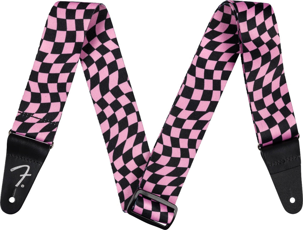 Fender Wavy Checkerboard Polyester Guitar Straps