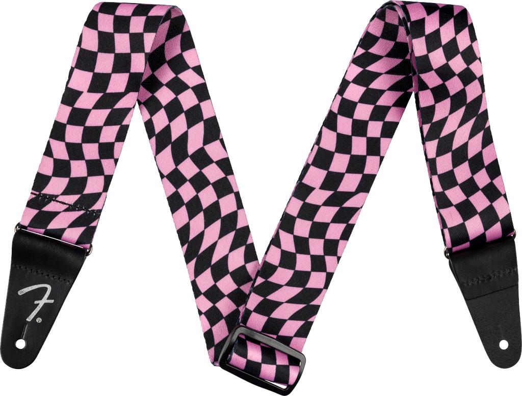 Fender Wavy Checkerboard Polyester Guitar Straps