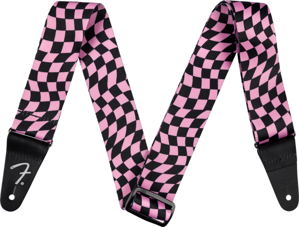 Fender Wavy Checkerboard Polyester Guitar Straps