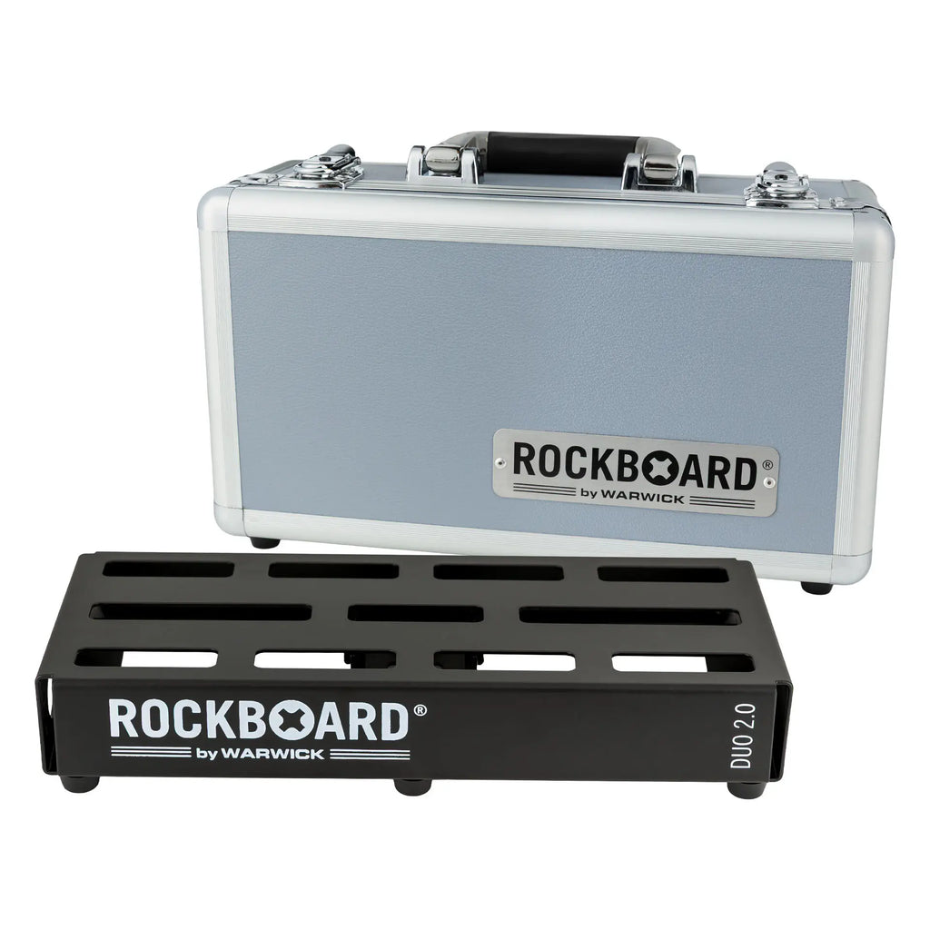 Warwick RockBoard DUO 2.0 Pedalboard with Flight Case