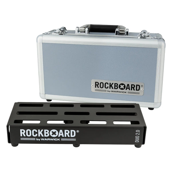 Warwick RockBoard DUO 2.0 Pedalboard with Flight Case