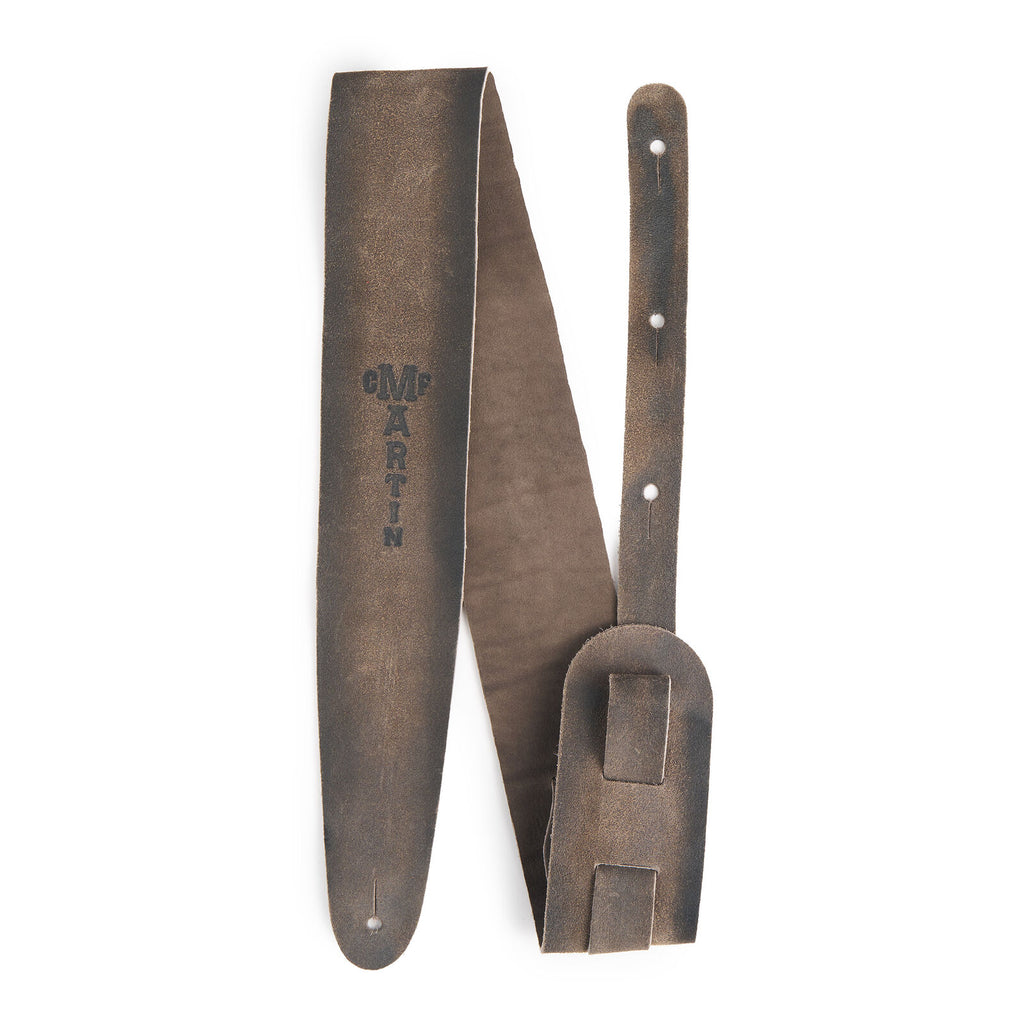 Martin Reversible Roughout Leather Grayburst Strap