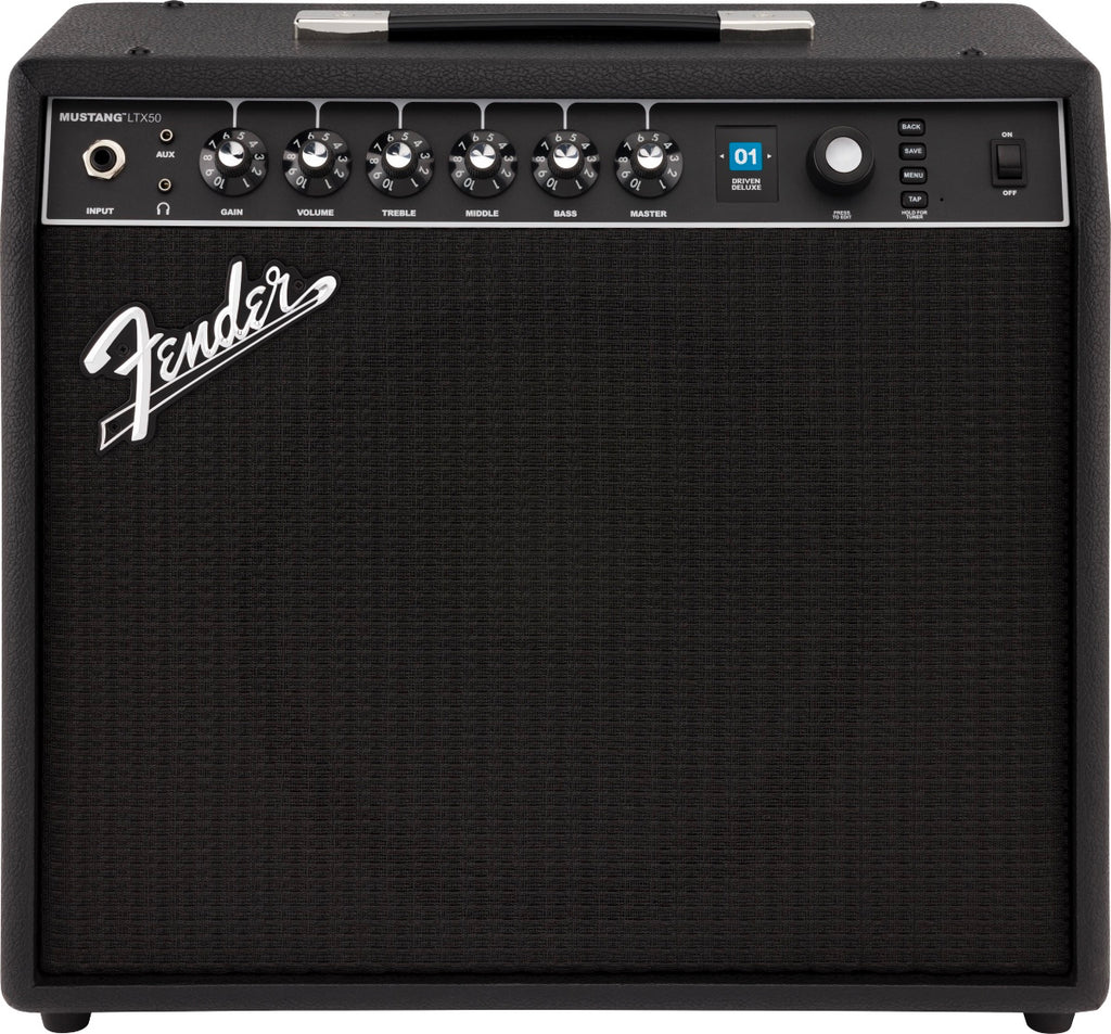 Fender Mustang LTX50 50-watt Combo Guitar Amplifier