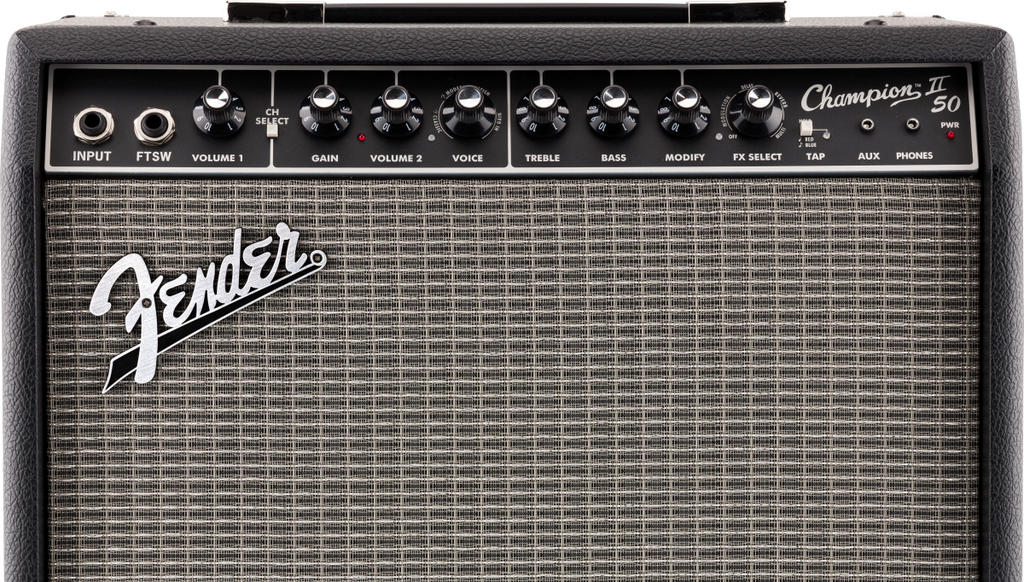 Fender Champion II 50 Solid-State Guitar Combo Amplifier