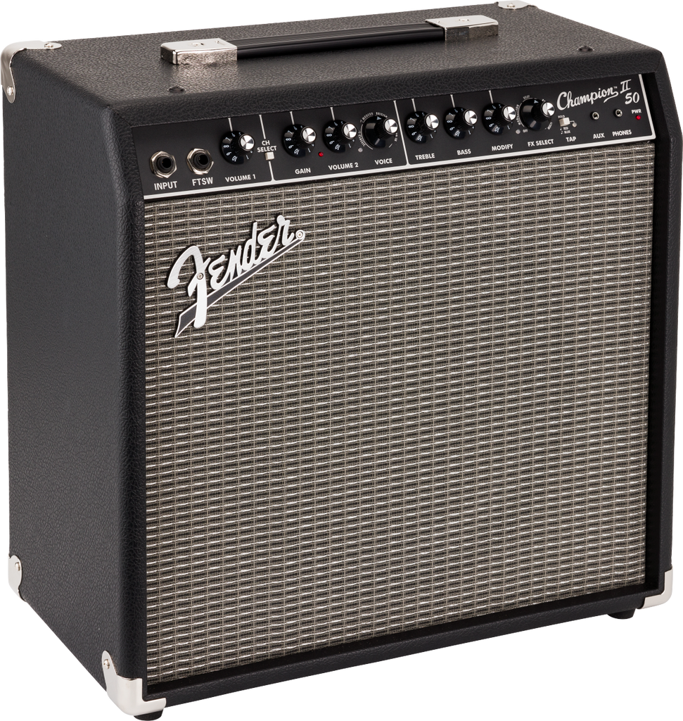 Fender Champion II 50 Solid-State Guitar Combo Amplifier