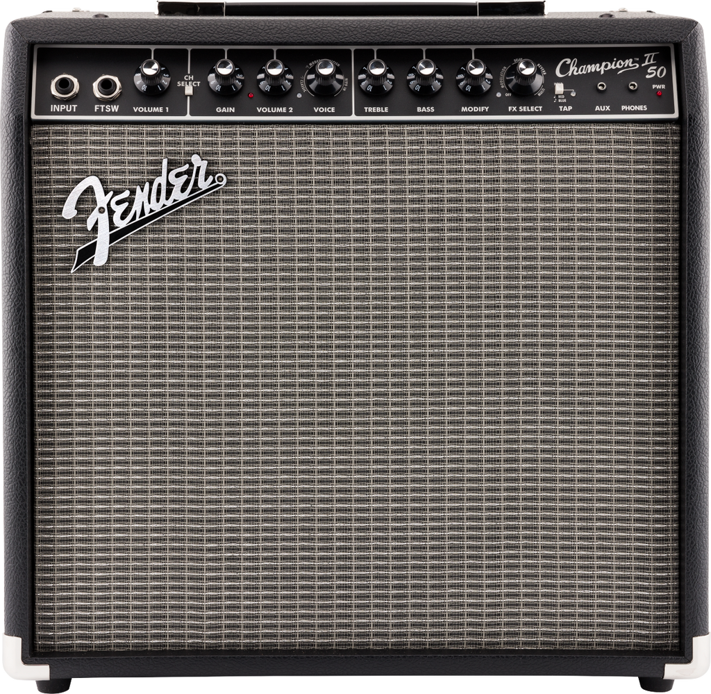 Fender Champion II 50 Solid-State Guitar Combo Amplifier