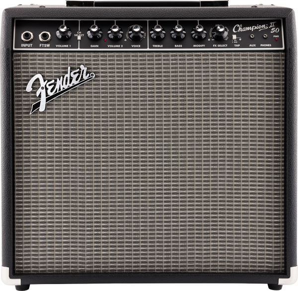 Fender Champion II 50 Solid-State Guitar Combo Amplifier