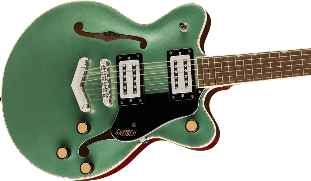 Gretsch G2655 Streamliner Center Block Jr. Double-Cut Steel Olive