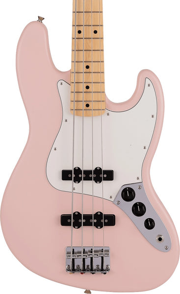 Fender Made in Japan Junior Collection Jazz Bass Satin Shell Pink