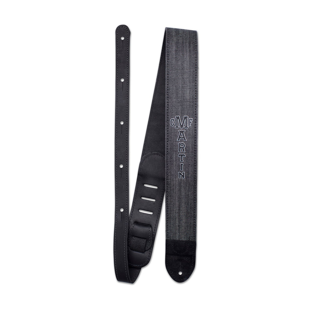 Martin Reversible Denim/ Leather Guitar Strap
