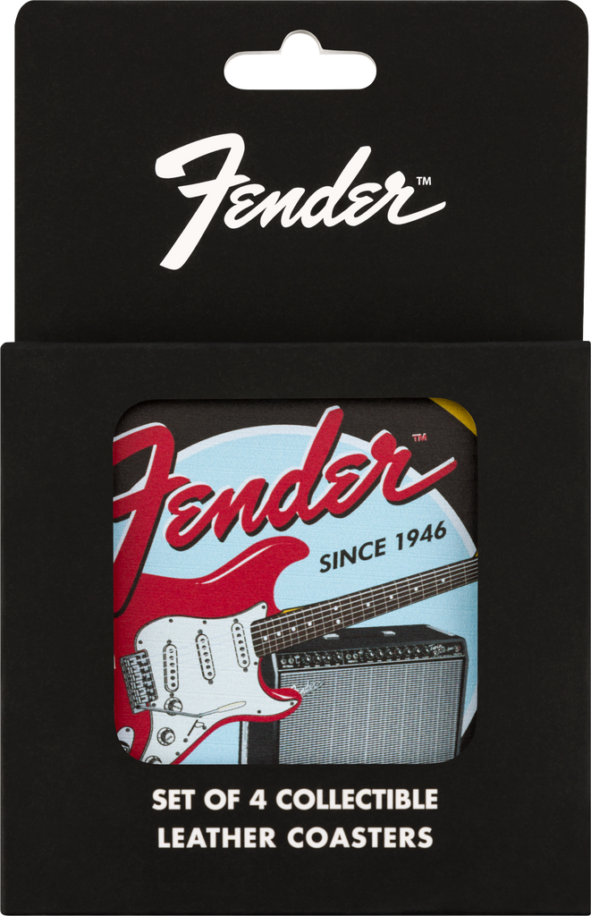 Fender Guitars & Amps Coaster Set