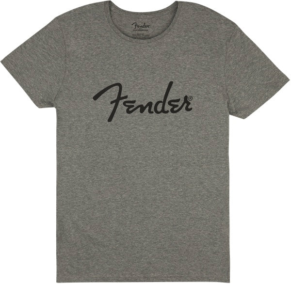 Fender Spaghetti Logo T-Shirt, Grey