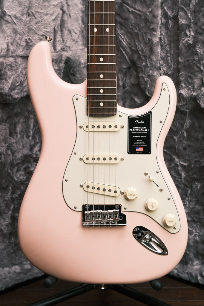 Fender American Professional II Dealer Exclusive Shell Pink Stratocaster