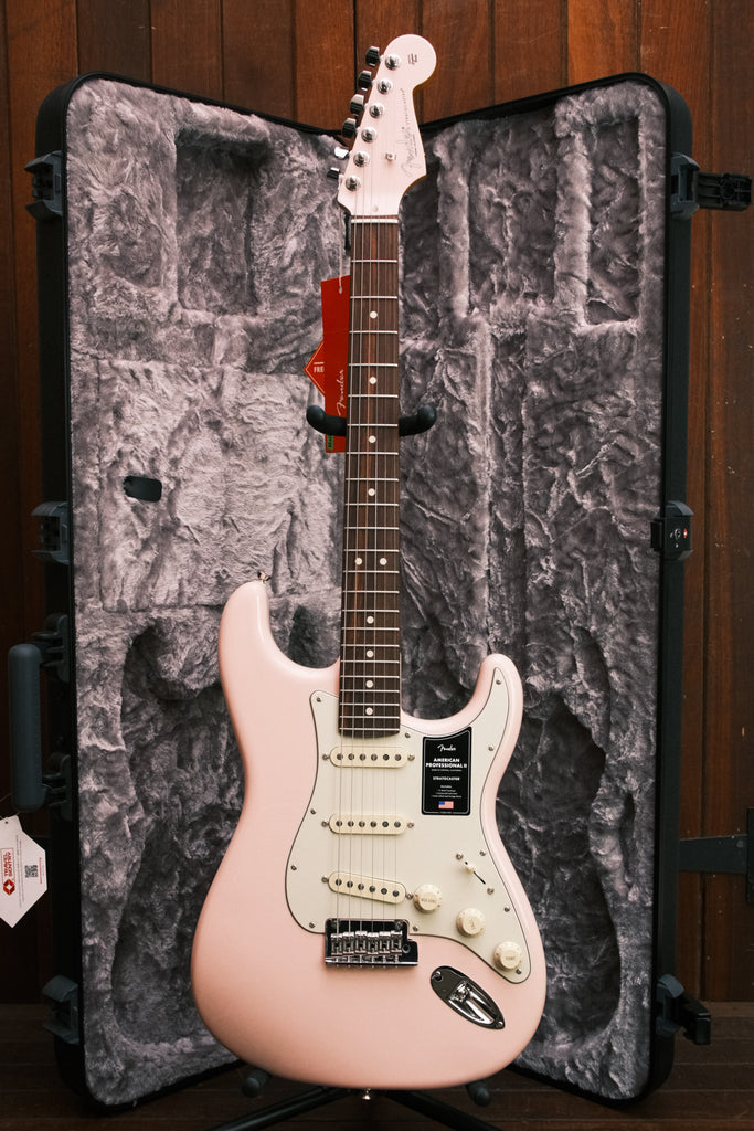 Fender American Professional II Dealer Exclusive Shell Pink Stratocaster