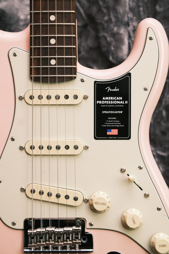 Fender American Professional II Dealer Exclusive Shell Pink Stratocaster