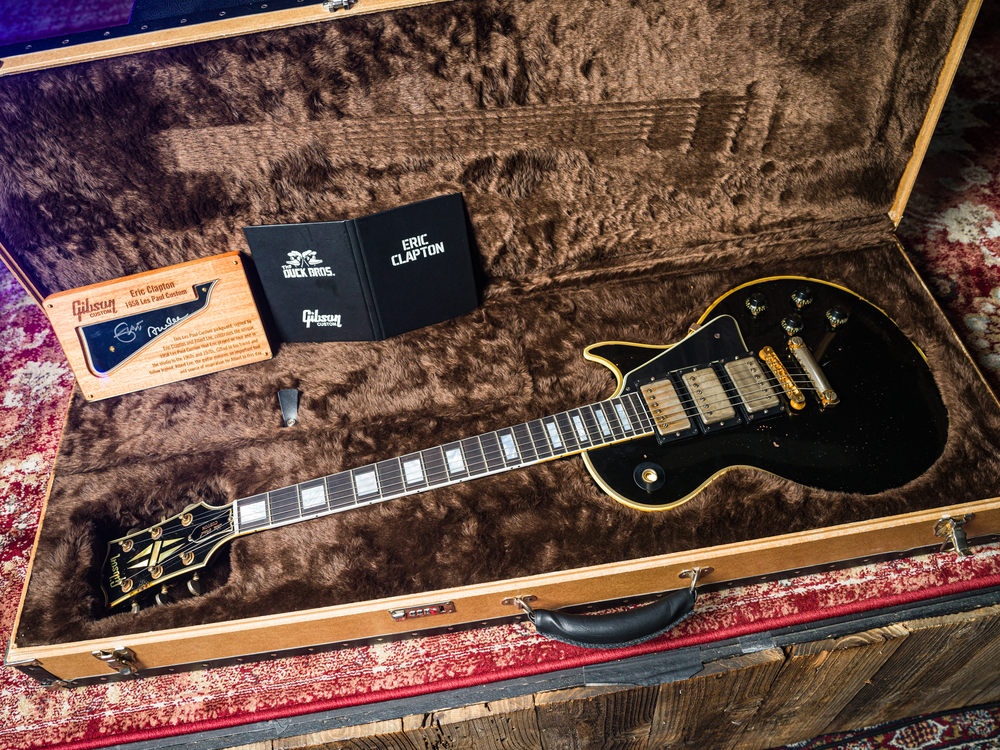 Gibson Custom Eric Clapton 1958 Les Paul Custom Ebony