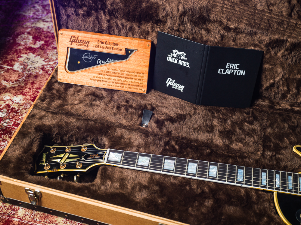 Gibson Custom Eric Clapton 1958 Les Paul Custom Ebony