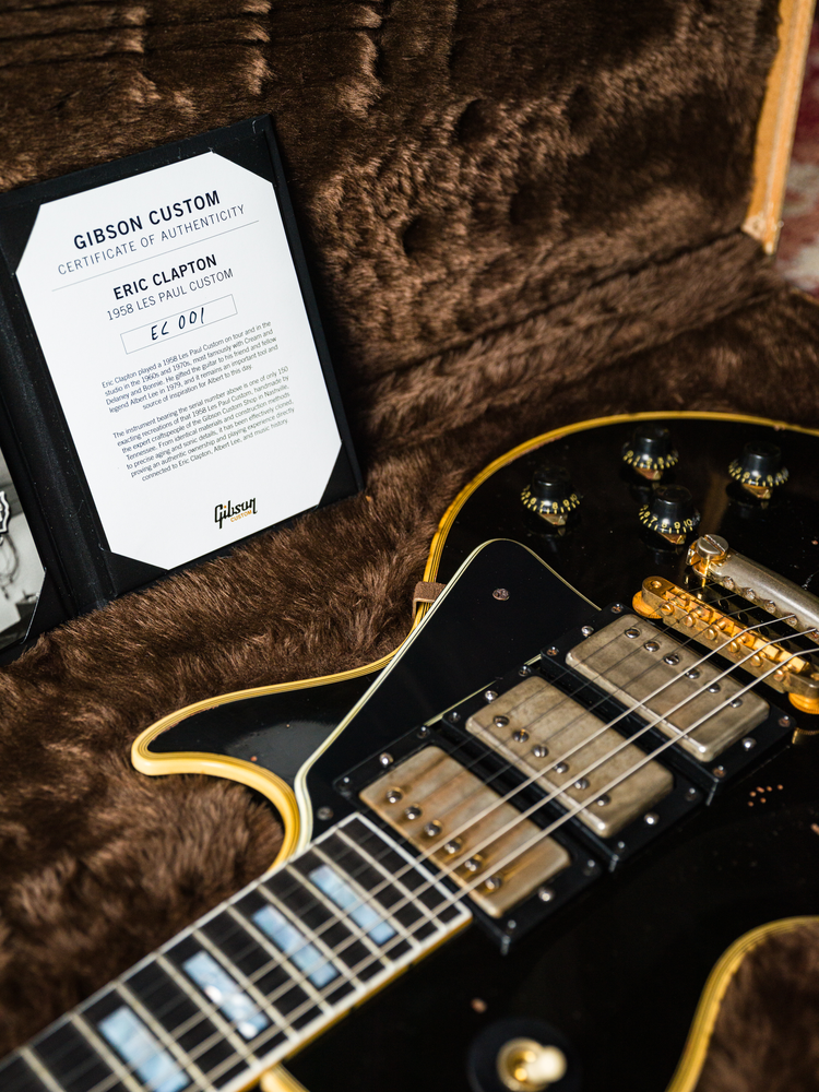 Gibson Custom Eric Clapton 1958 Les Paul Custom Ebony