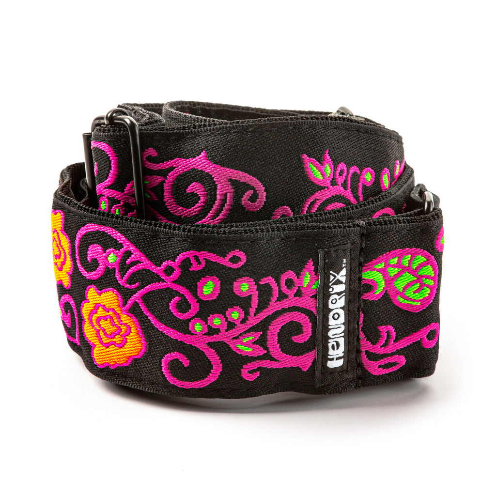 Dunlop Jimi Hendrix Blacklight Strap Collection - Various Colours