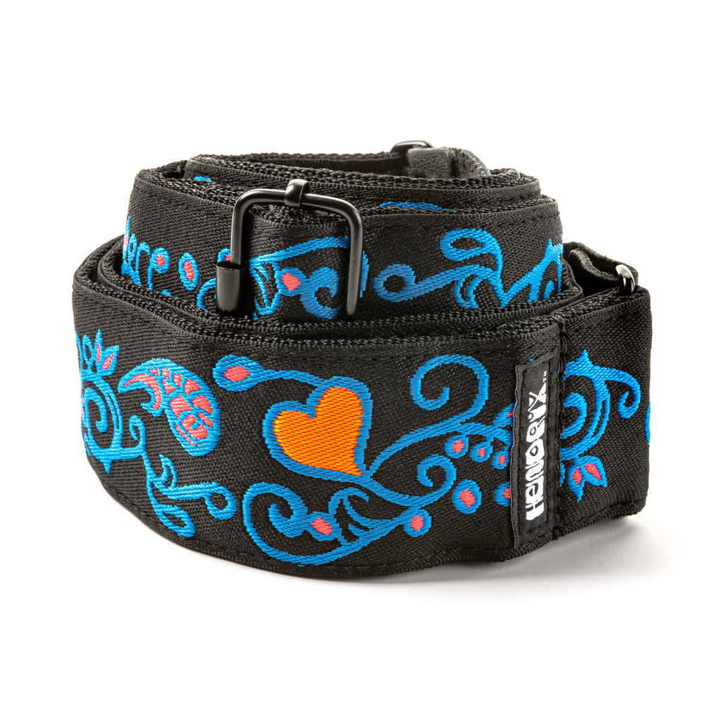 Dunlop Jimi Hendrix Blacklight Strap Collection - Various Colours