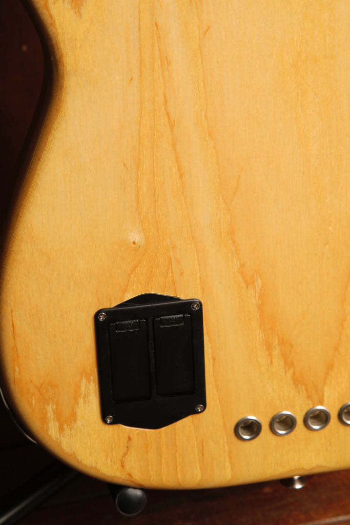 Fender American Deluxe Precision Bass Natural Ash Bass Guitar 2011 Pre-Owned