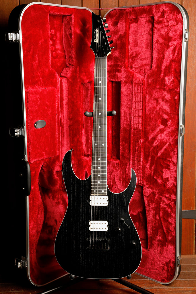 Ibanez RGR652AHBF Weathered Black Electric Guitar Pre-Owned