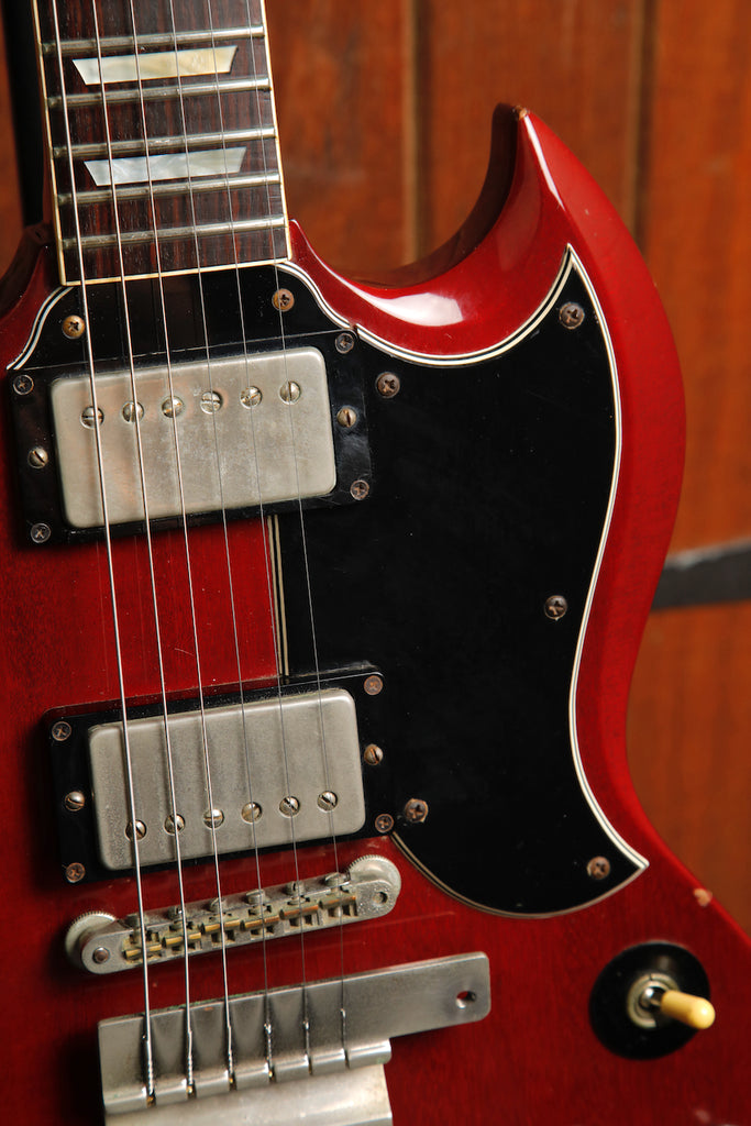 Greco SS363-75 SG Standard '63 Reissue Cherry Made in Japan 1988 Pre-Owned