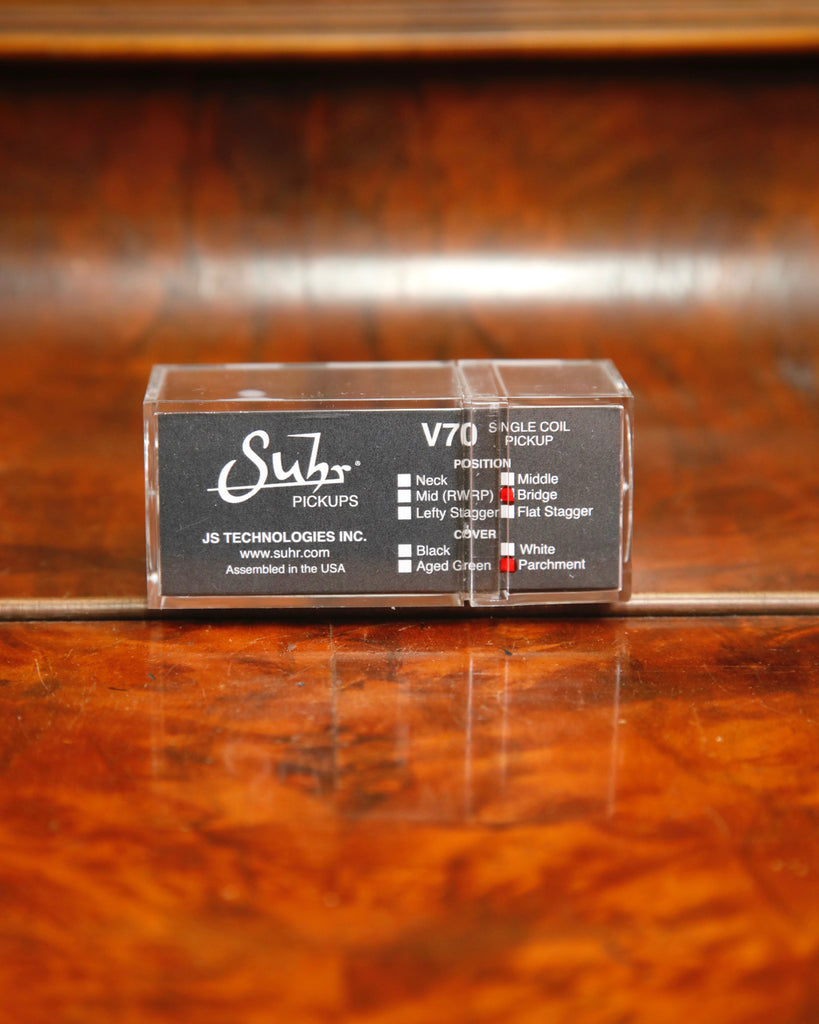 Suhr V70 Single Coil Pickup Bridge - Parchment