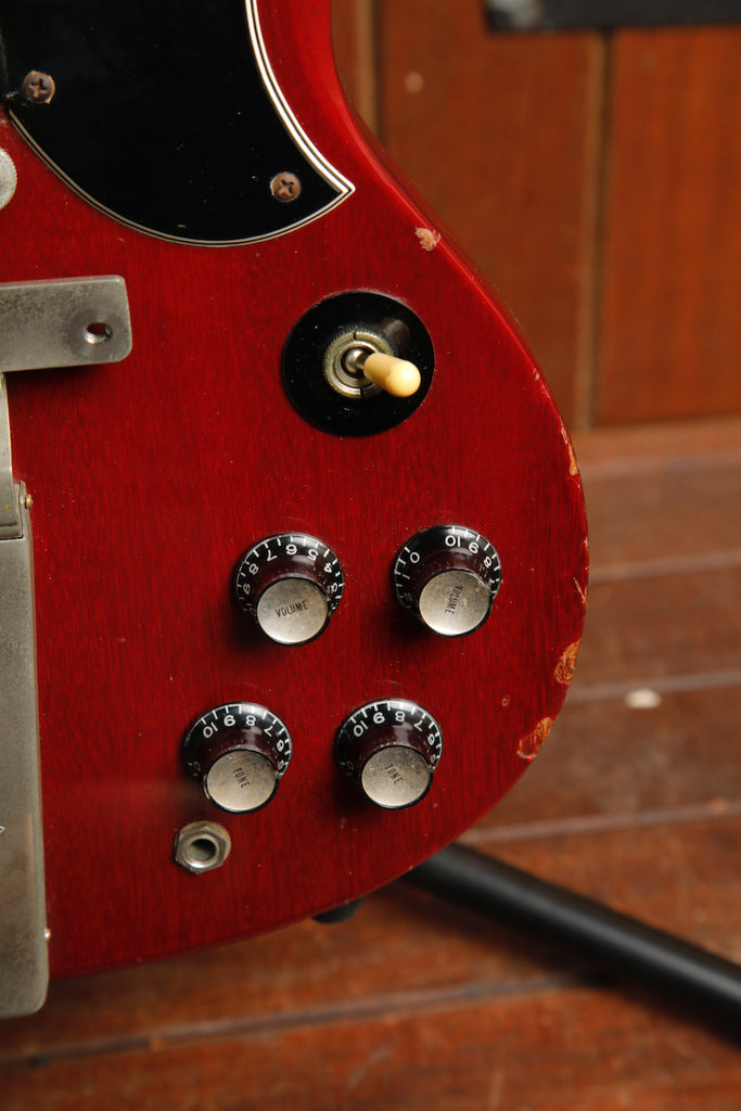 Greco SS363-75 SG Standard '63 Reissue Cherry Made in Japan 1988 Pre-Owned