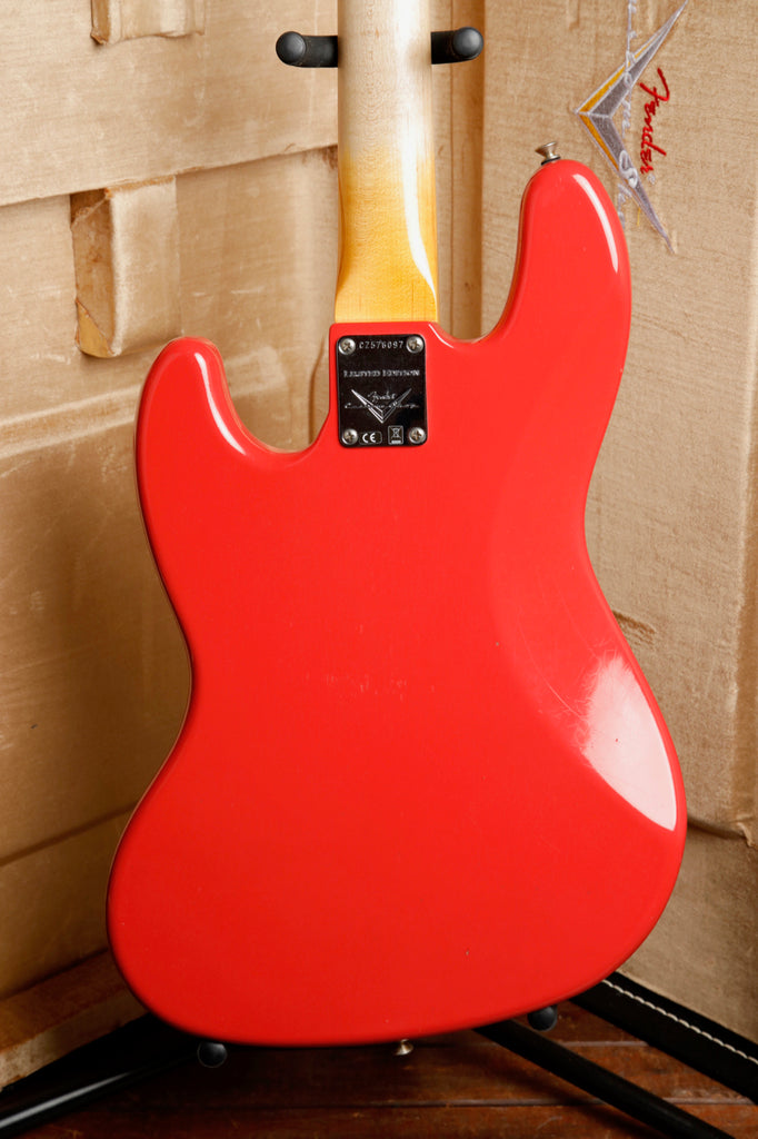 Fender Custom Shop LTD '64 Jazz Bass Journeyman Aged Fiesta Red Pre-Owned