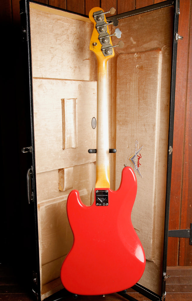Fender Custom Shop LTD '64 Jazz Bass Journeyman Aged Fiesta Red Pre-Owned