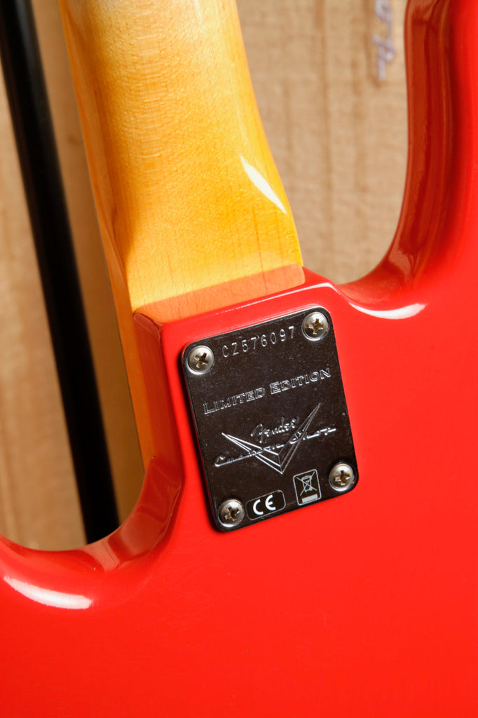 Fender Custom Shop LTD '64 Jazz Bass Journeyman Aged Fiesta Red Pre-Owned