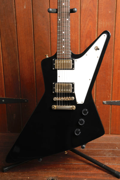 Epiphone Explorer Electric Guitar Ebony 2011 Pre-Owned