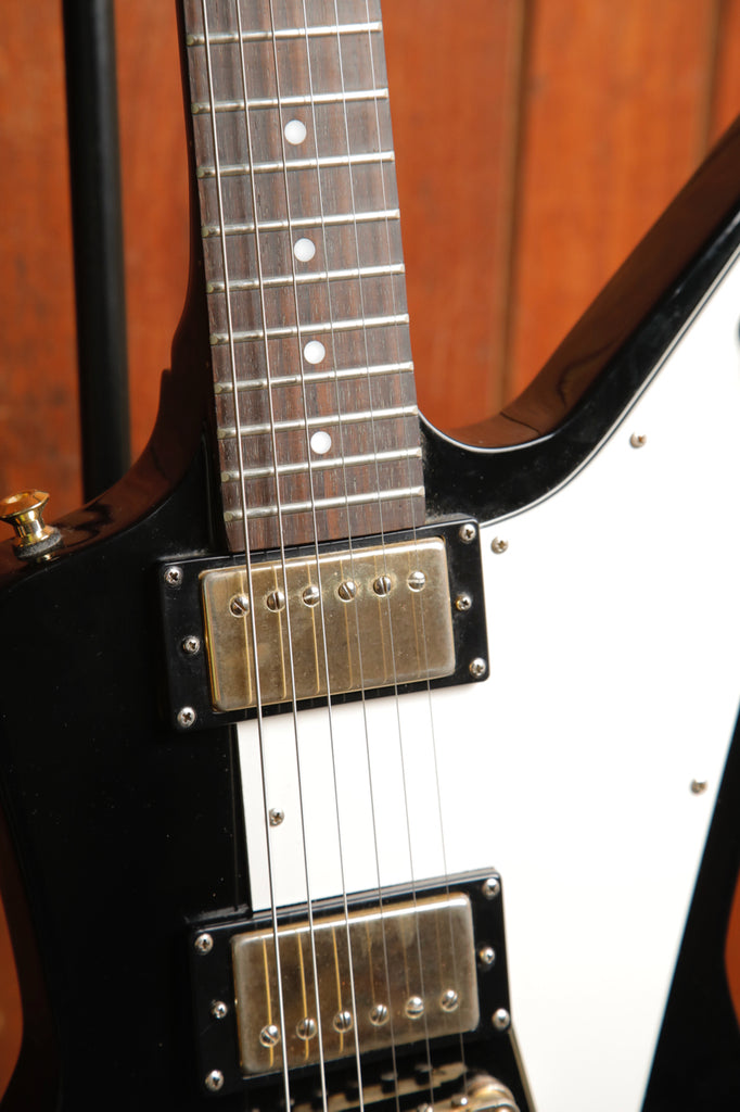 Epiphone Explorer Electric Guitar Ebony 2011 Pre-Owned