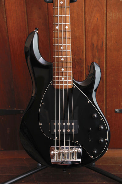 Sterling by Music Man Ray35 Black 5-String Bass Guitar Pre-Owned