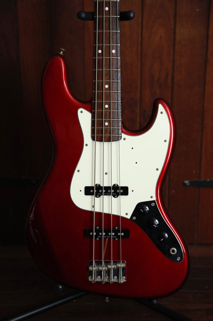 Fender Jazz Bass Made in Japan 2005 Candy Apple Red Bass Guitar Pre-Owned