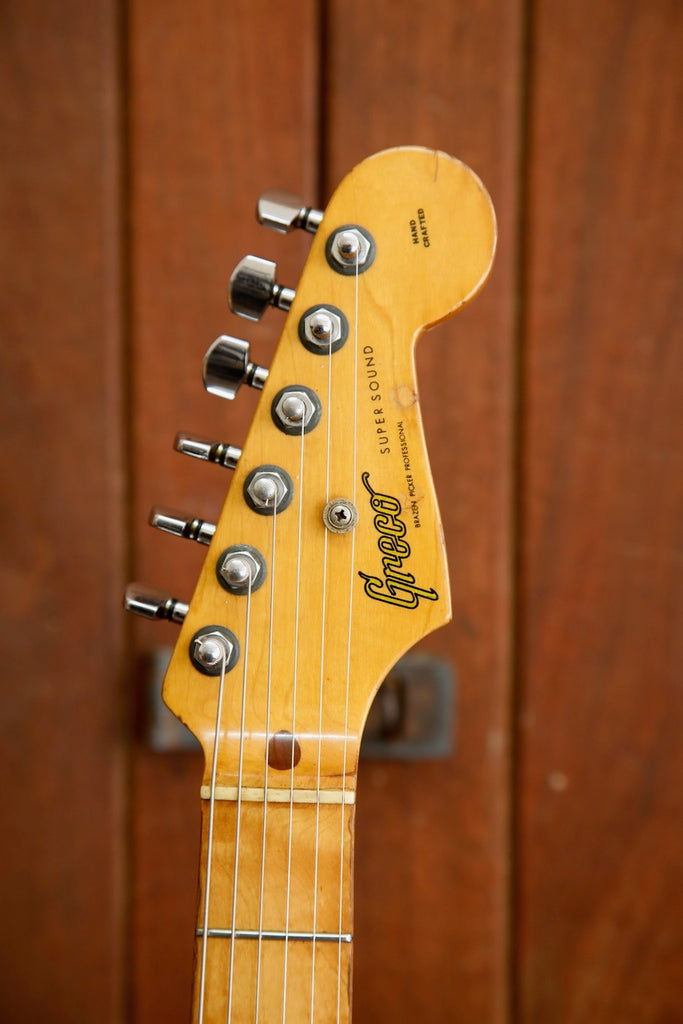 Greco Super Sound SE-800 S 1978 Sunburst Vintage Electric Guitar Pre-Owned