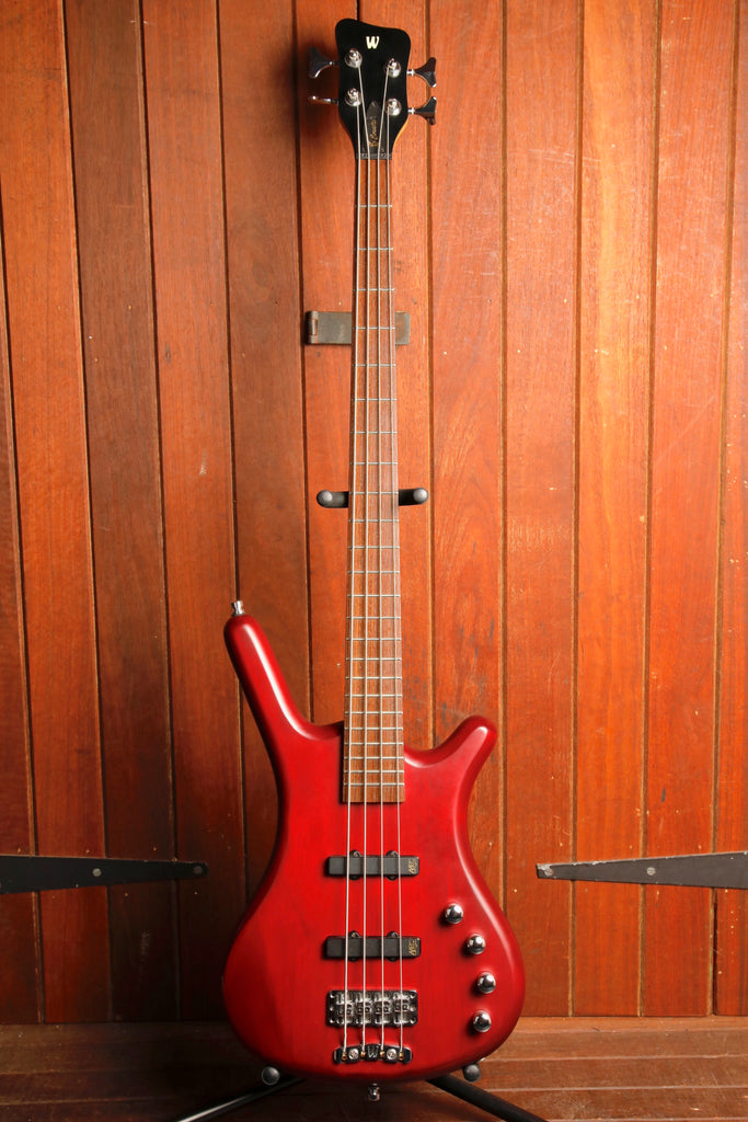 Warwick Rockbass Corvette Basic 4-String Burgundy Red Transparent Satin 2020 Pre-Owneded (Copy)