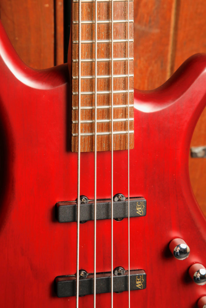 Warwick Rockbass Corvette Basic 4-String Burgundy Red Transparent Satin 2020 Pre-Owneded (Copy)