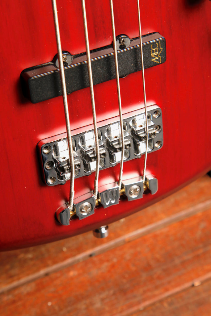 Warwick Rockbass Corvette Basic 4-String Burgundy Red Transparent Satin 2020 Pre-Owneded (Copy)