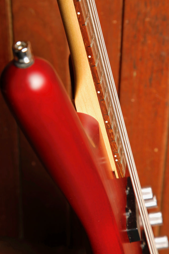 Warwick Rockbass Corvette Basic 4-String Burgundy Red Transparent Satin 2020 Pre-Owneded (Copy)