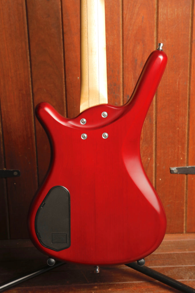 Warwick Rockbass Corvette Basic 4-String Burgundy Red Transparent Satin 2020 Pre-Owneded (Copy)