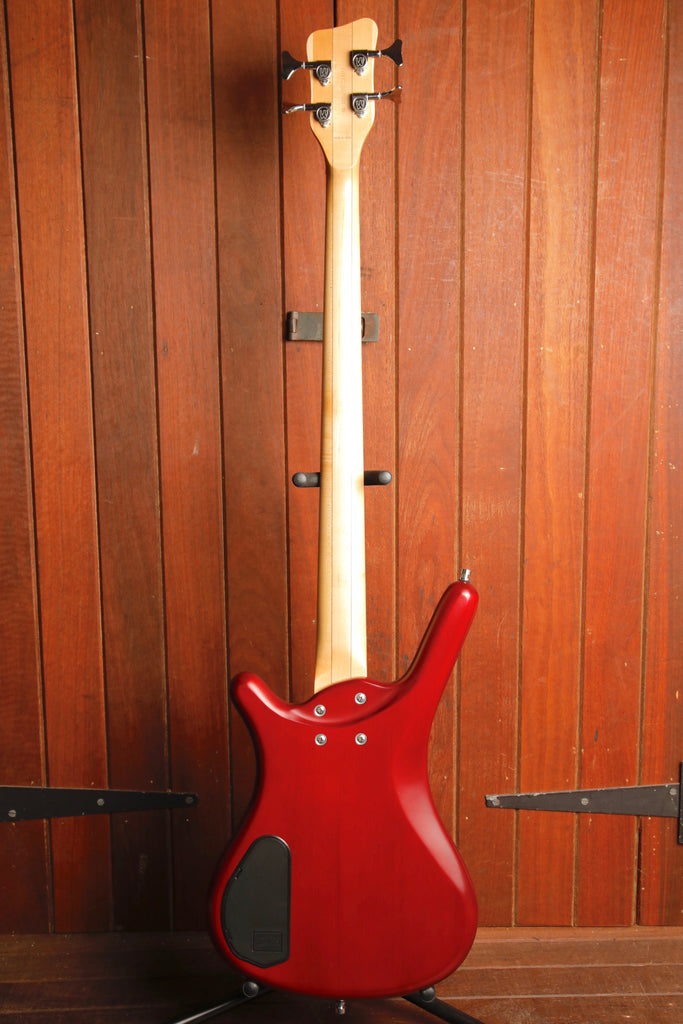 Warwick Rockbass Corvette Basic 4-String Burgundy Red Transparent Satin 2020 Pre-Owneded (Copy)