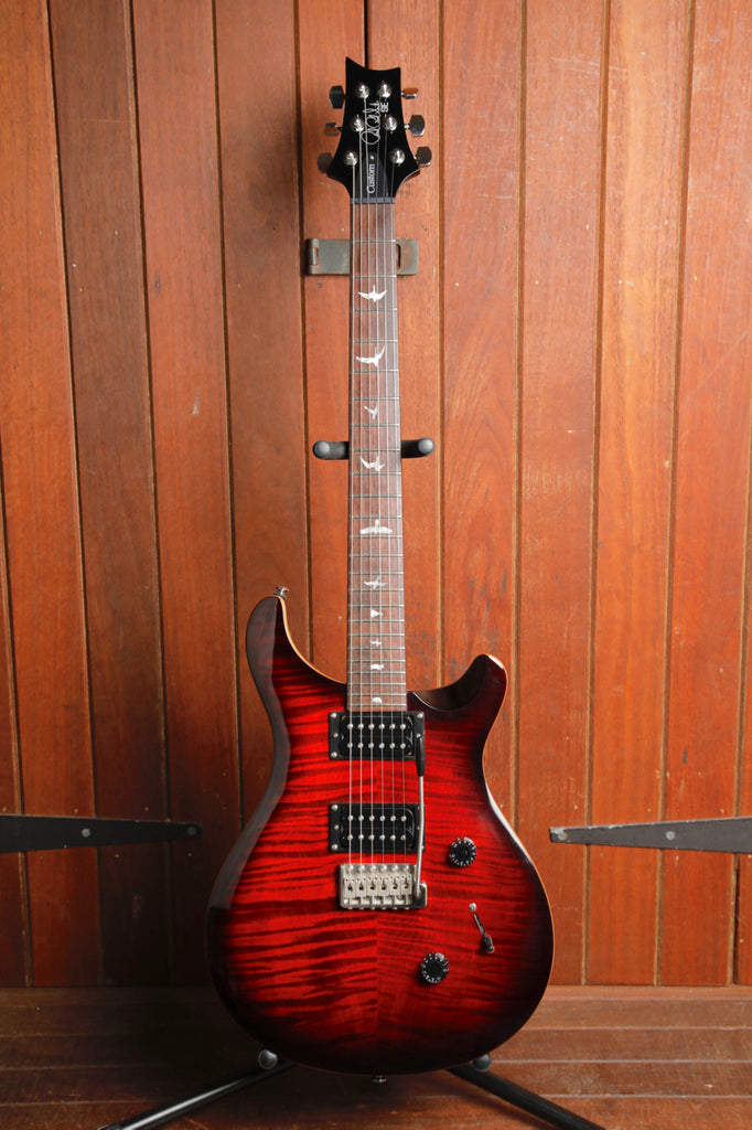 Paul Reed Smith PRS SE Custom 24 Black Cherry Burst Electric Guitar Pre-Owned