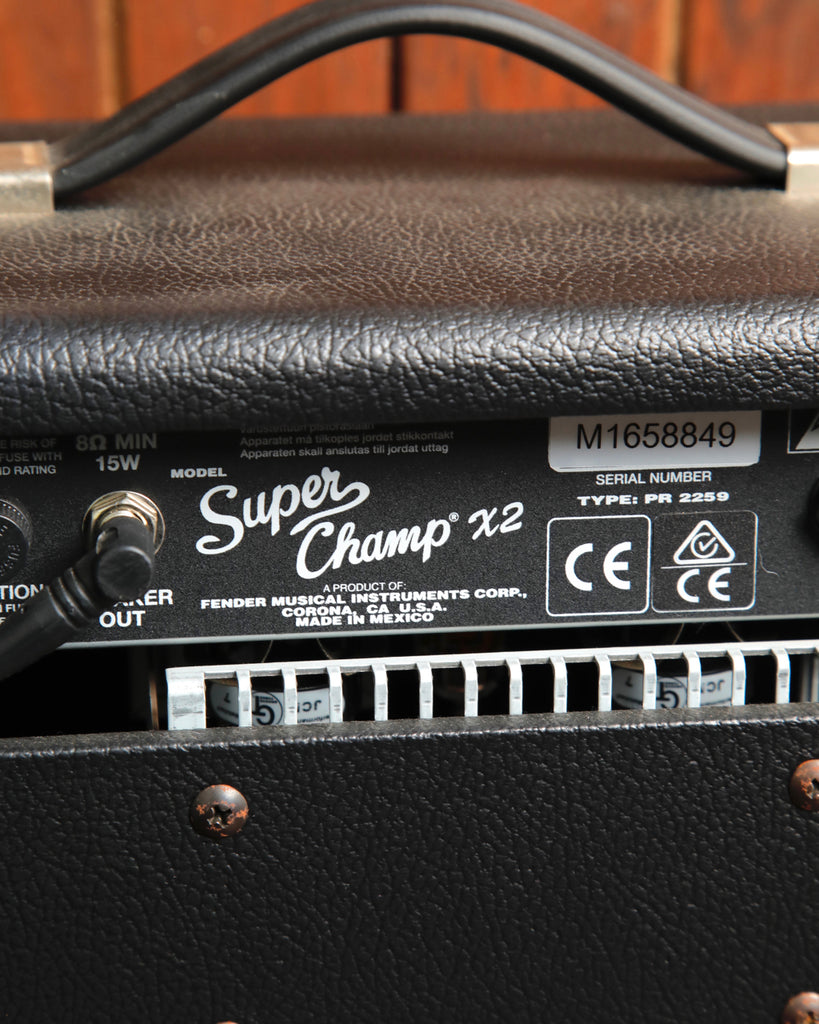 Fender Super-Champ X2 15-Watt 1x10" Combo Amplifier Pre-Owned