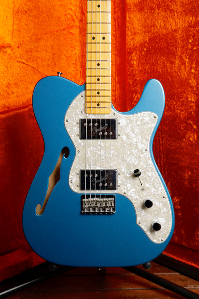 Fender American Vintage II 1972 Telecaster Thinline Lake Placid Blue 2023